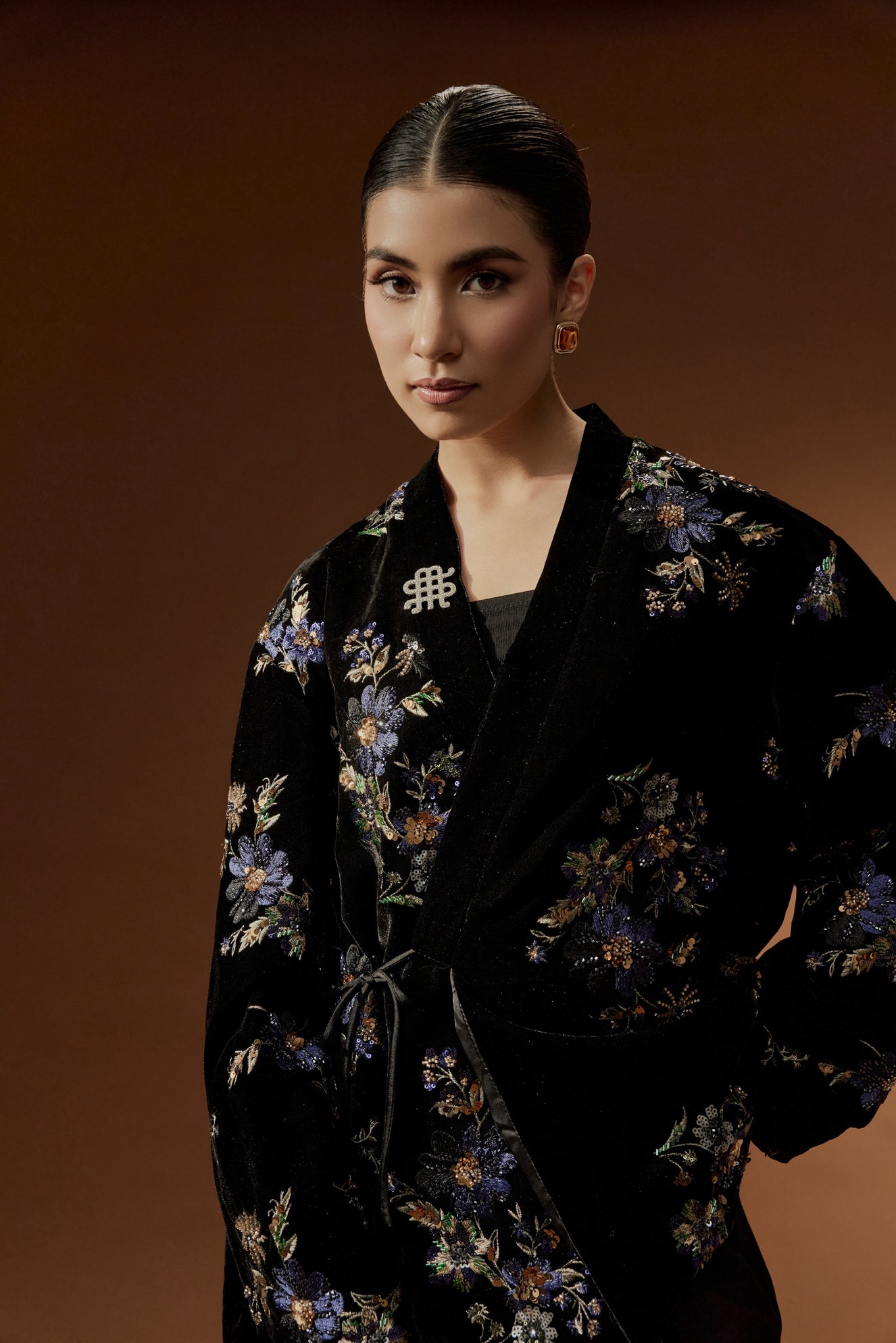 AMBROSE VELVET TOP - MARIE