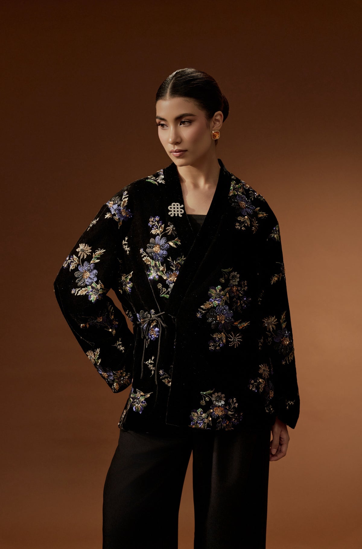 AMBROSE VELVET TOP - MARIE