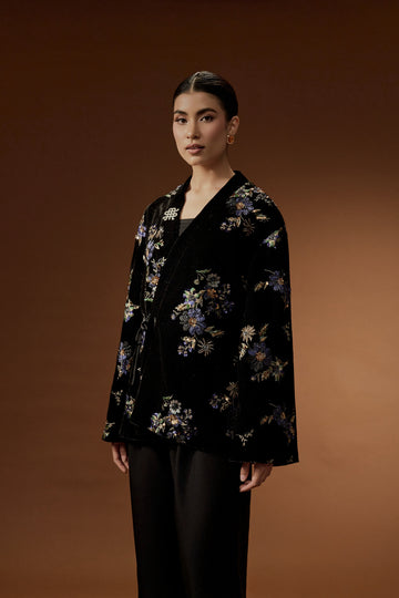 AMBROSE VELVET TOP - MARIE