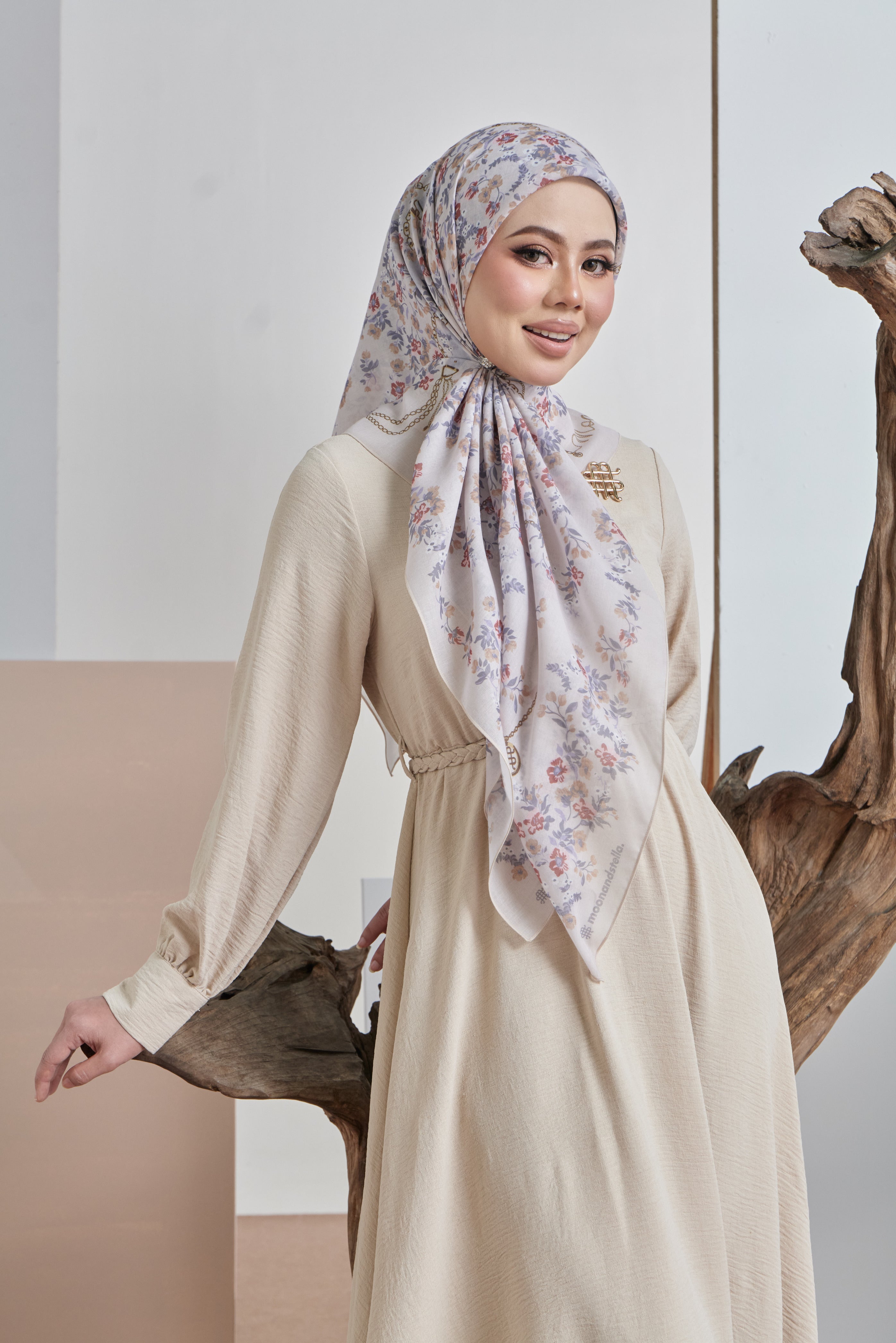EARTHY PRINTED PREMIUM COTTON VOILE