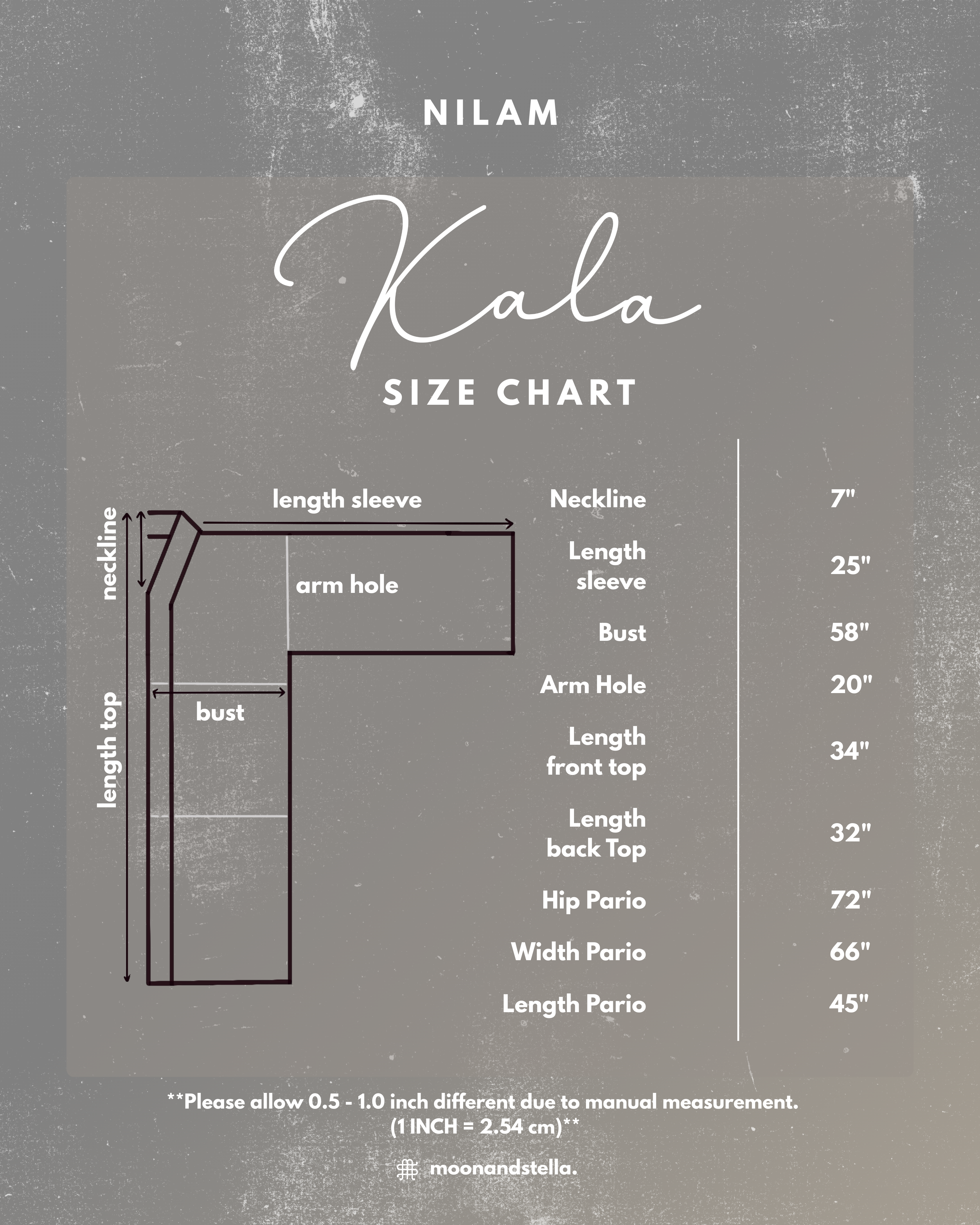 KALA NILAM - BURNT ORANGE