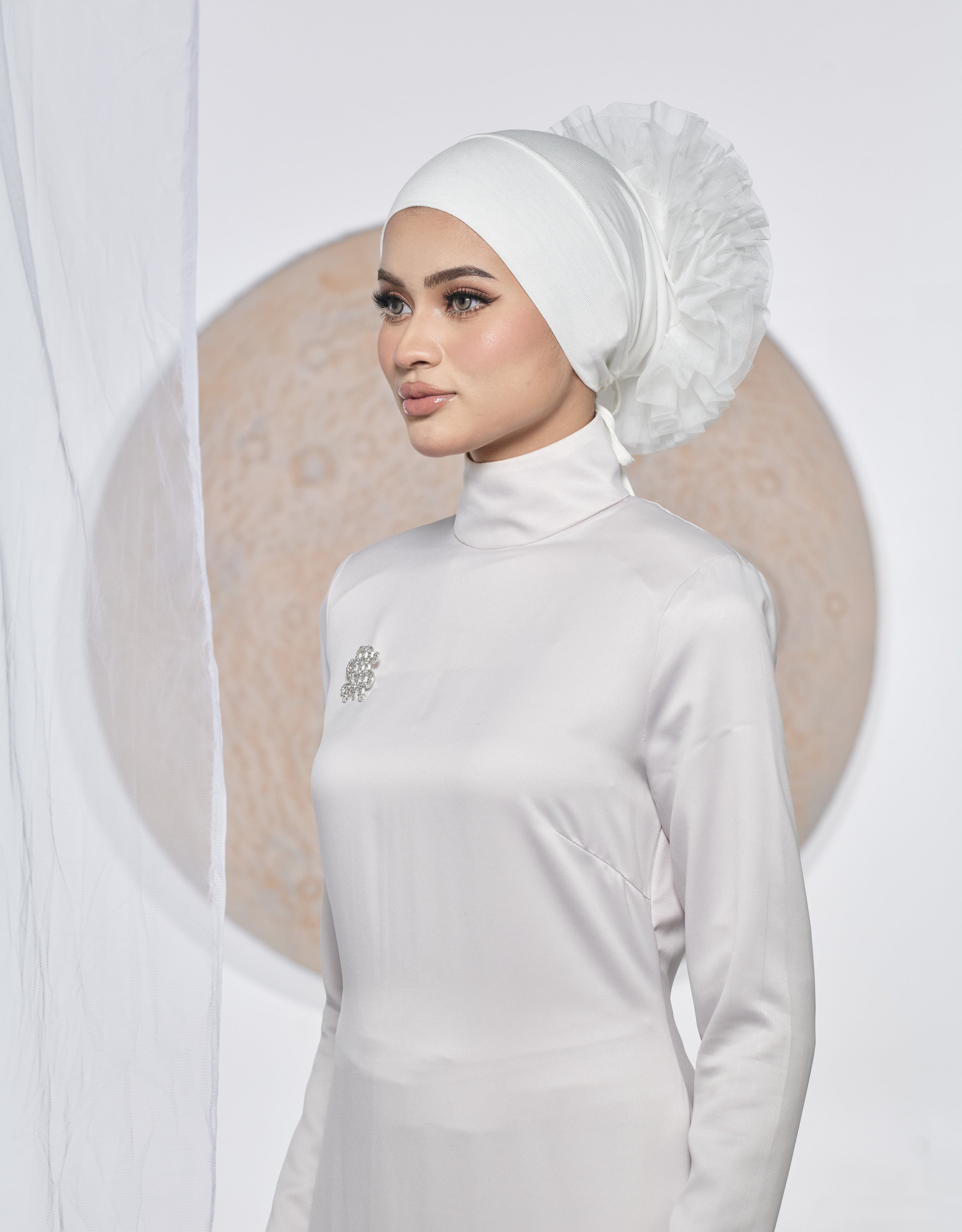 INNER HIJAB - OFF WHITE