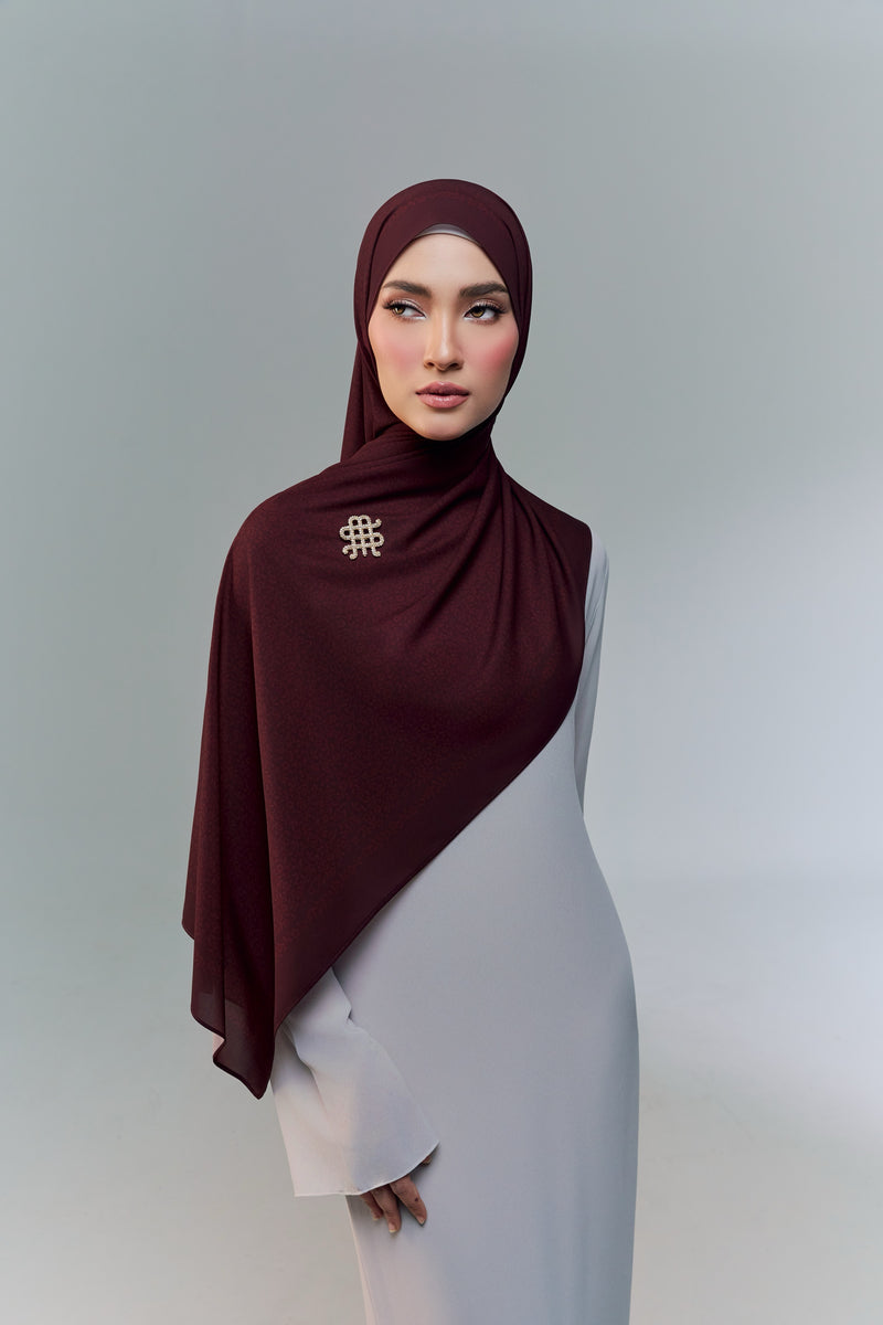 BAE CHIC SHAWL - RED PEAR