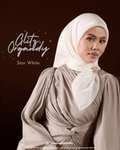 GLITZ ORGANDY - STAR WHITE