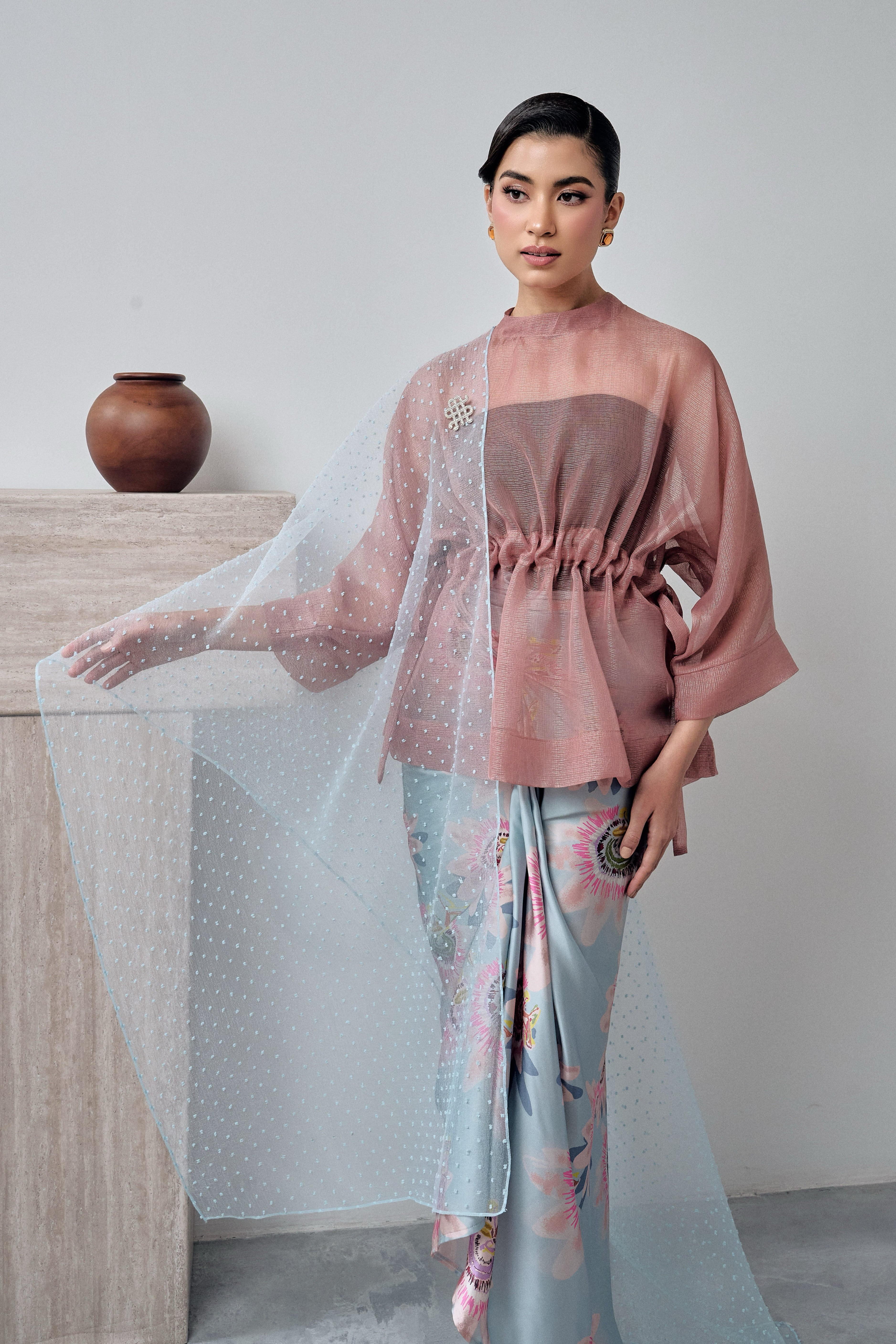 KALA TEJA - MAUVE PINK