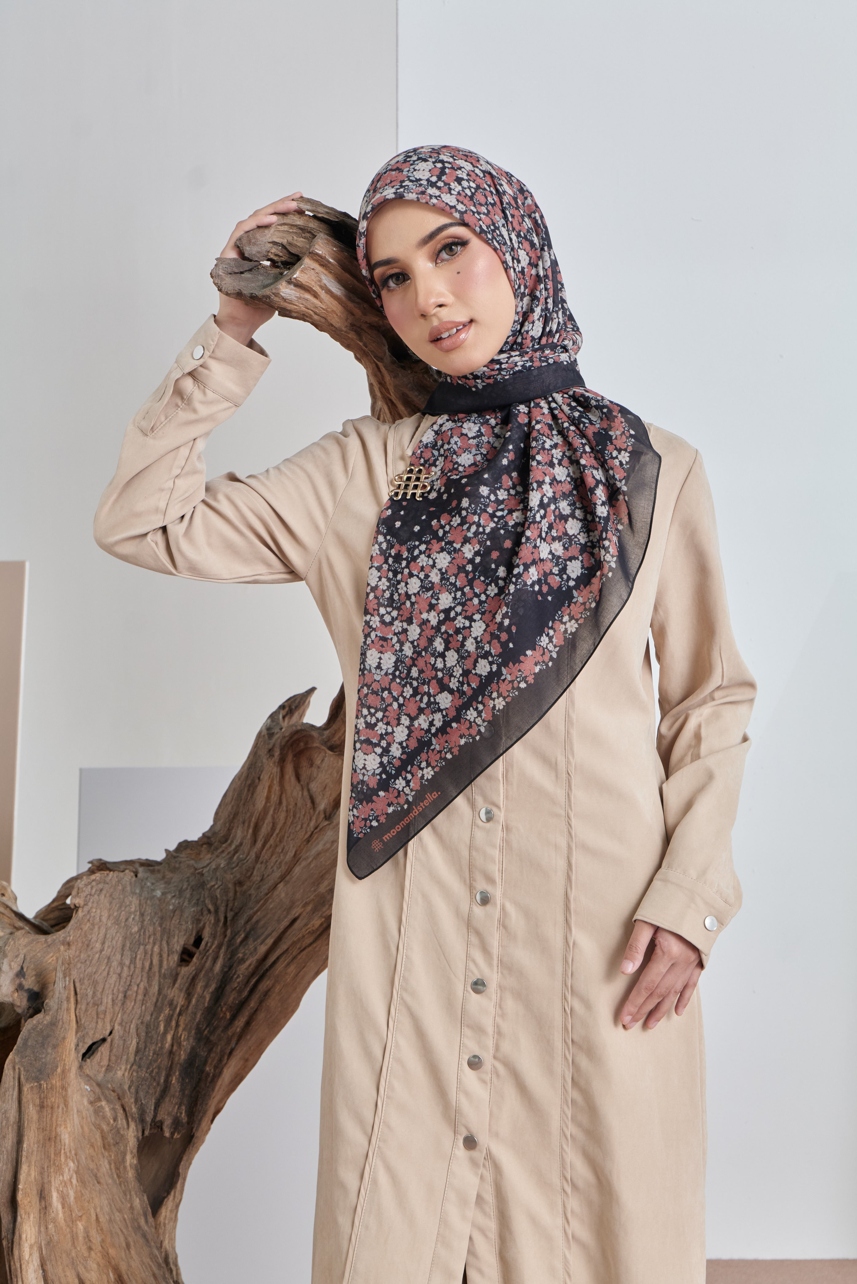 EARTHY PRINTED PREMIUM COTTON VOILE