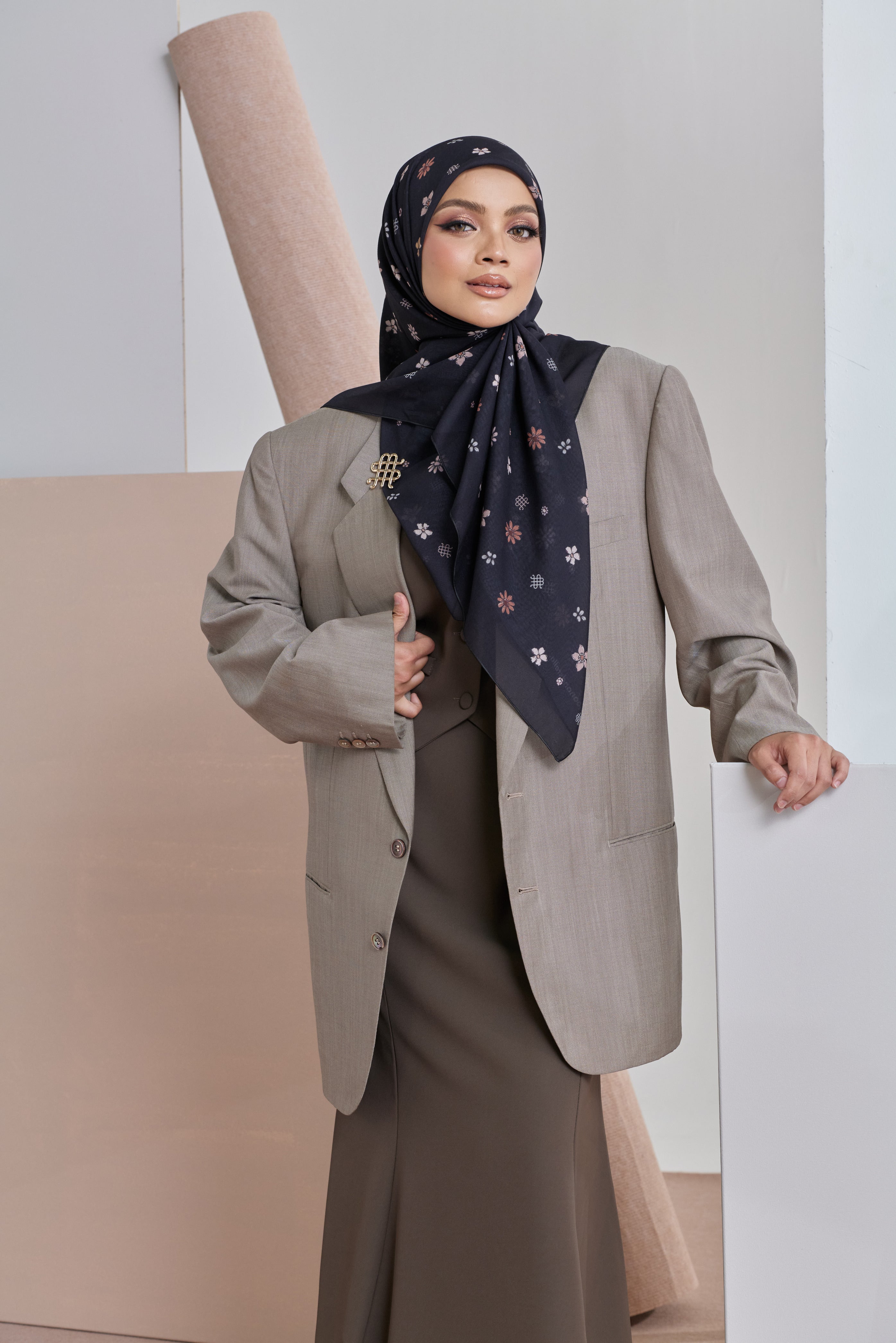 EARTHY PRINTED PREMIUM COTTON VOILE