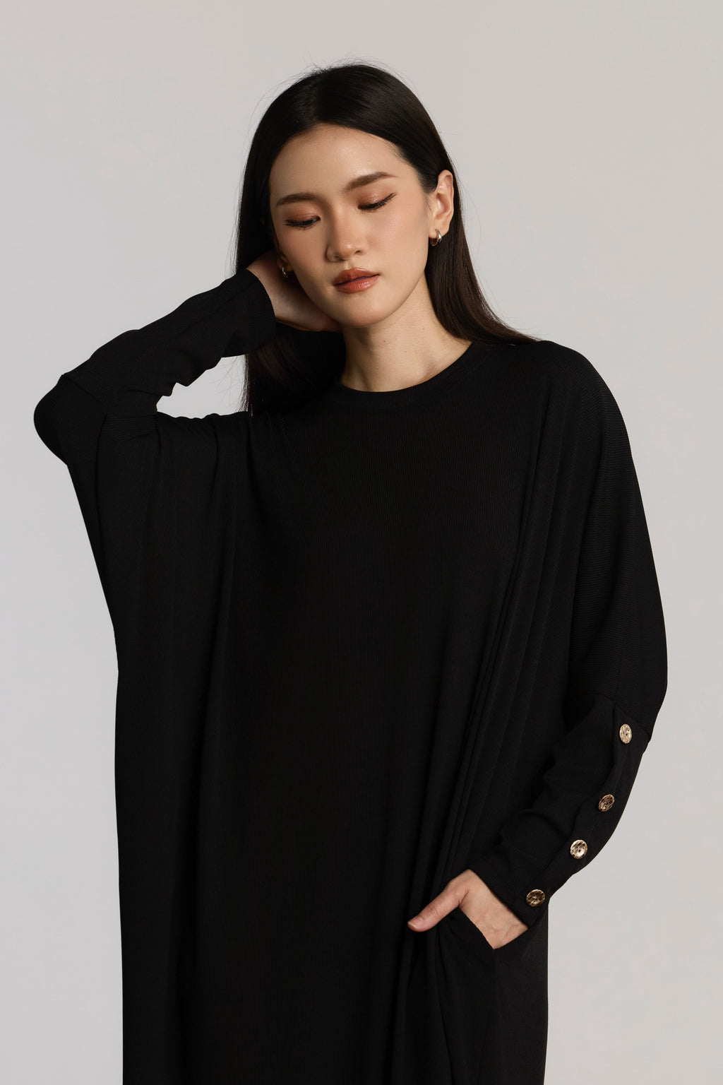 WARDA BLOUSE - BLACK