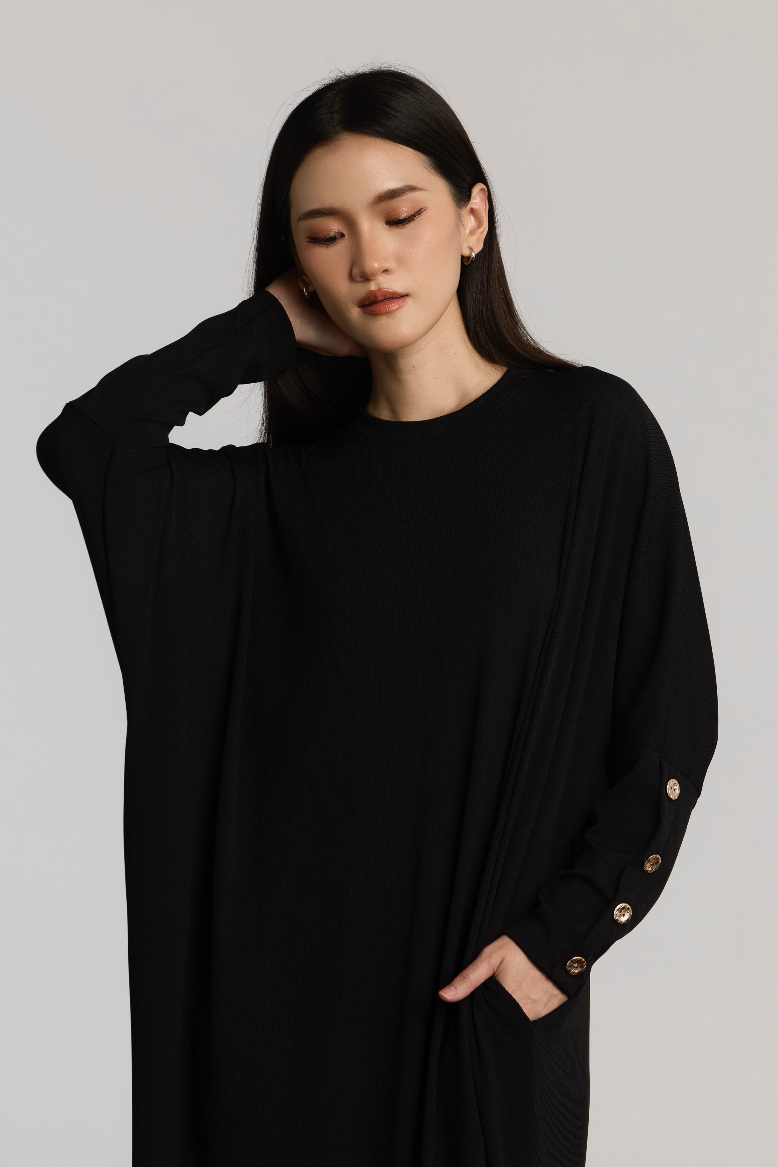 WARDA BLOUSE - BLACK