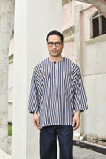 TULUS - HATTA OVERSIZE DARK BLUE STRIPE
