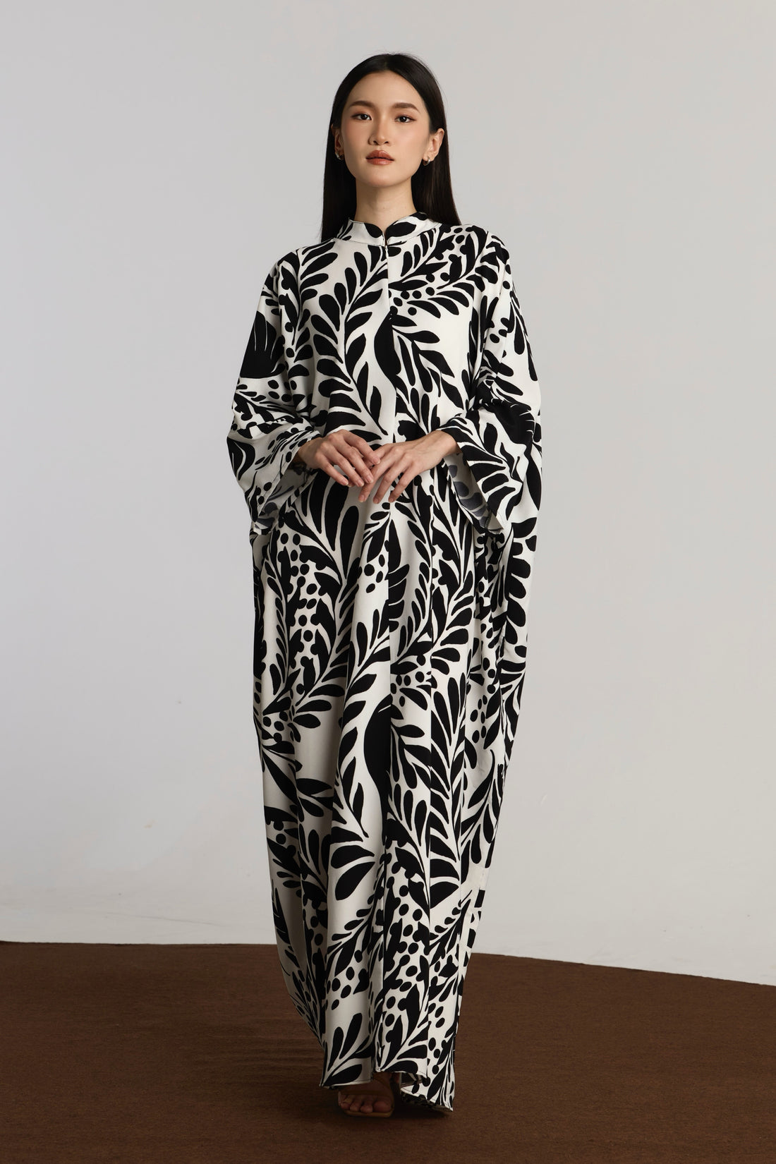 NUMI KAFTAN - BLACK
