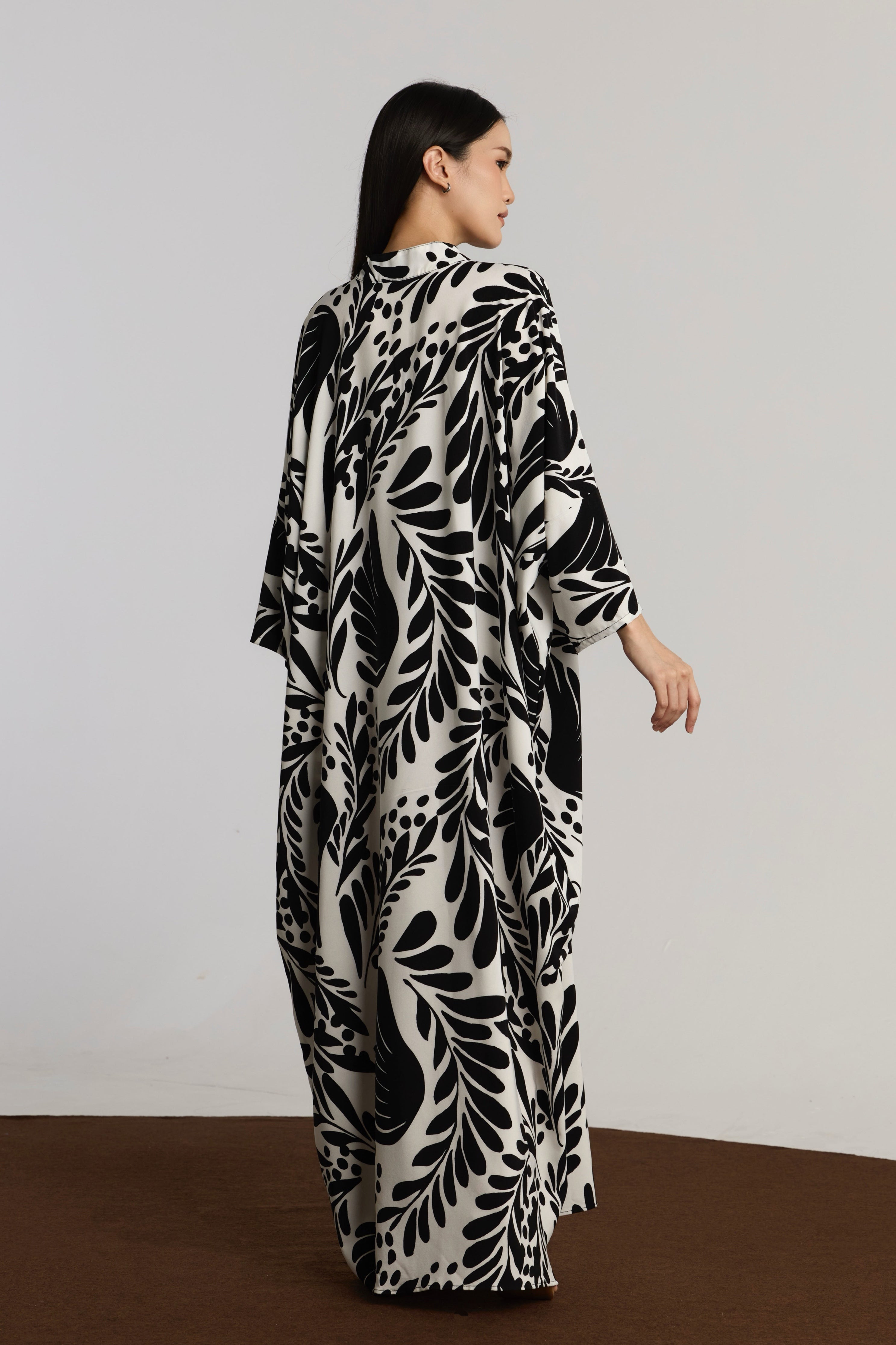 NUMI KAFTAN - BLACK