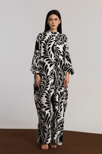NUMI KAFTAN - BLACK