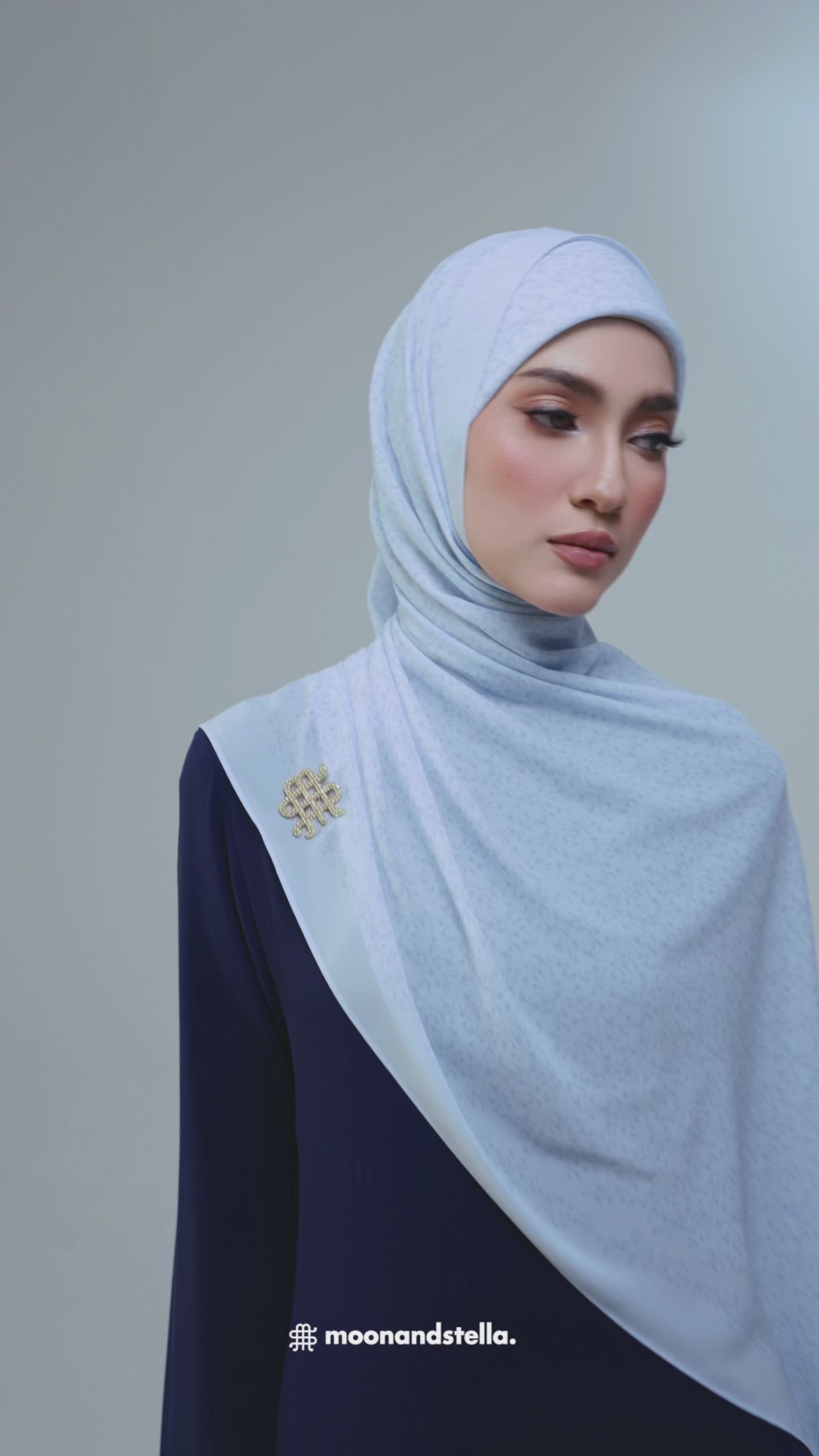BAE CHIC SHAWL - BLUE BALLET