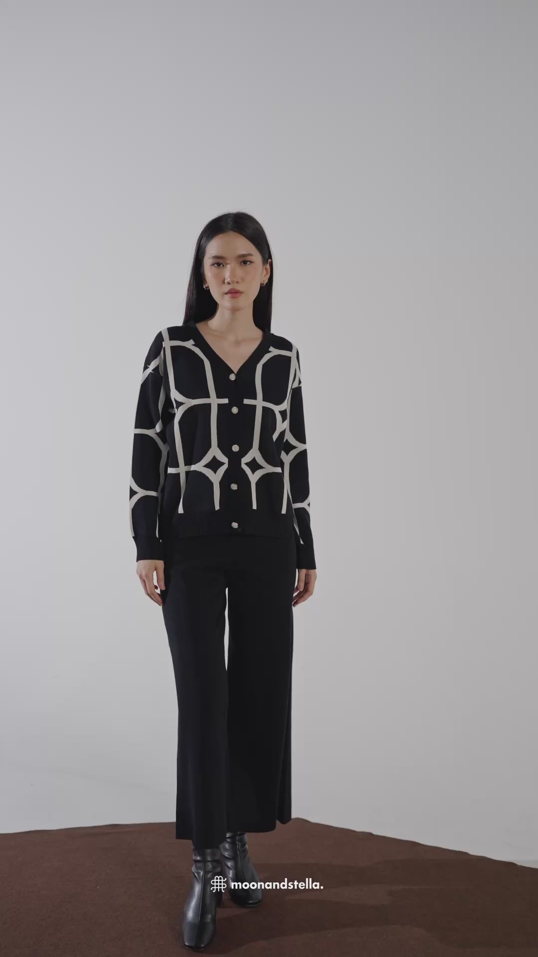 CORA CASUAL SET - BLACK