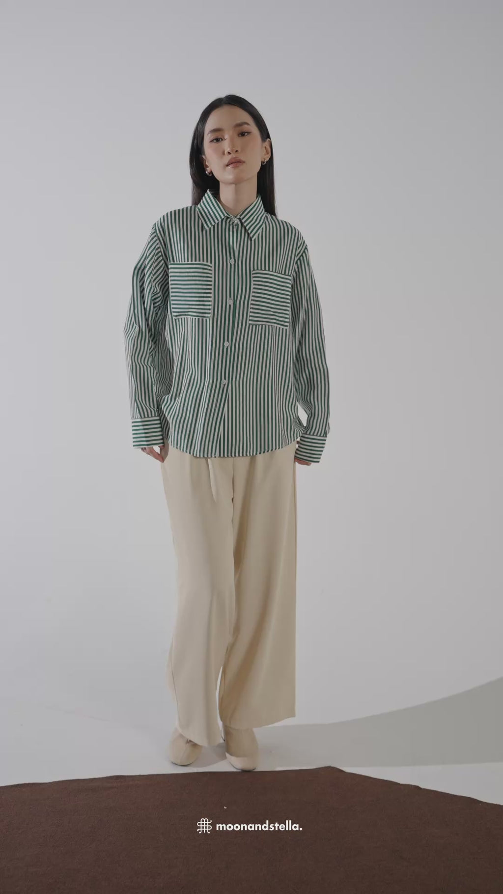 ASHA CASUAL TOP - GREEN