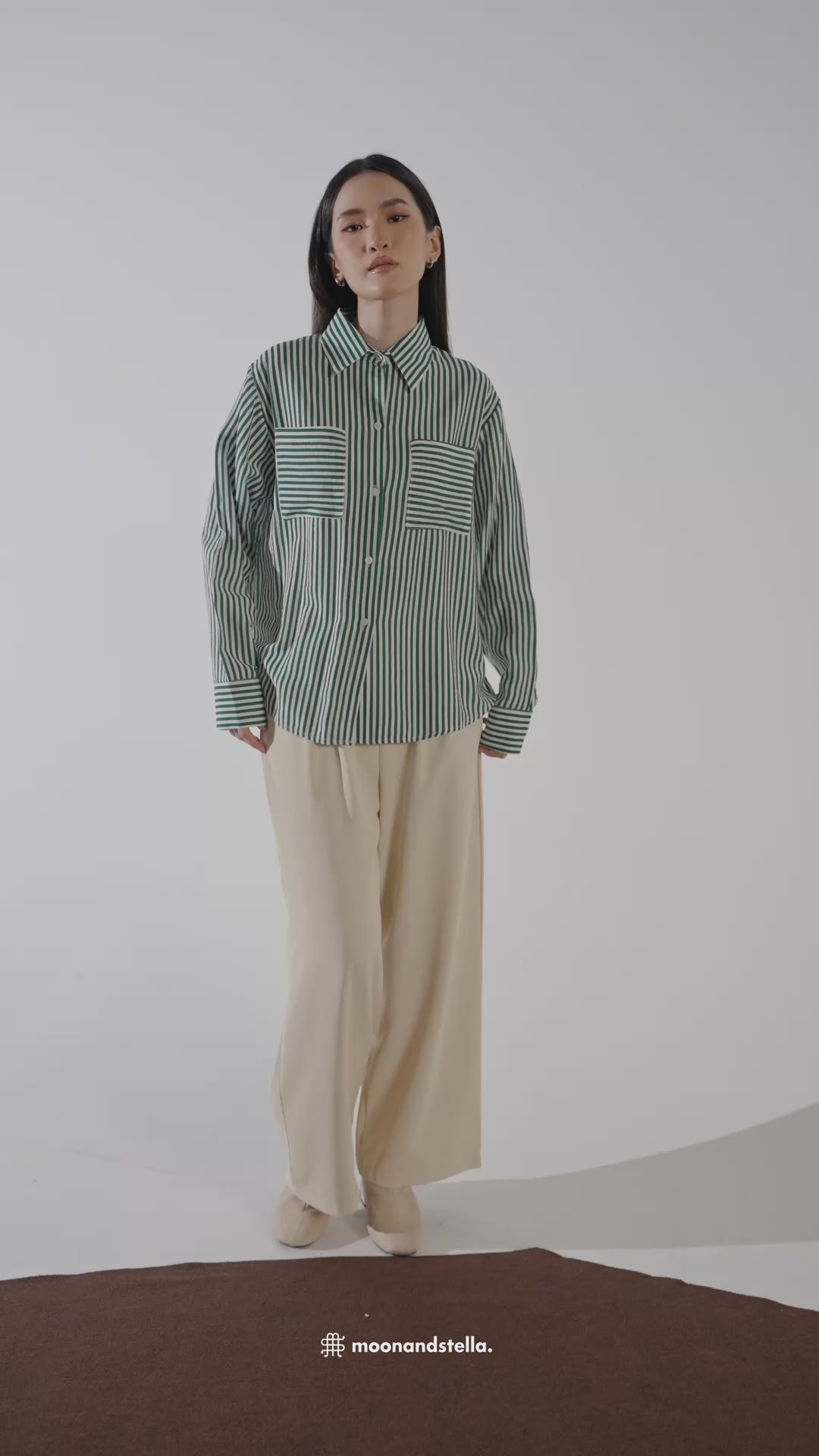 ASHA CASUAL TOP - GREEN