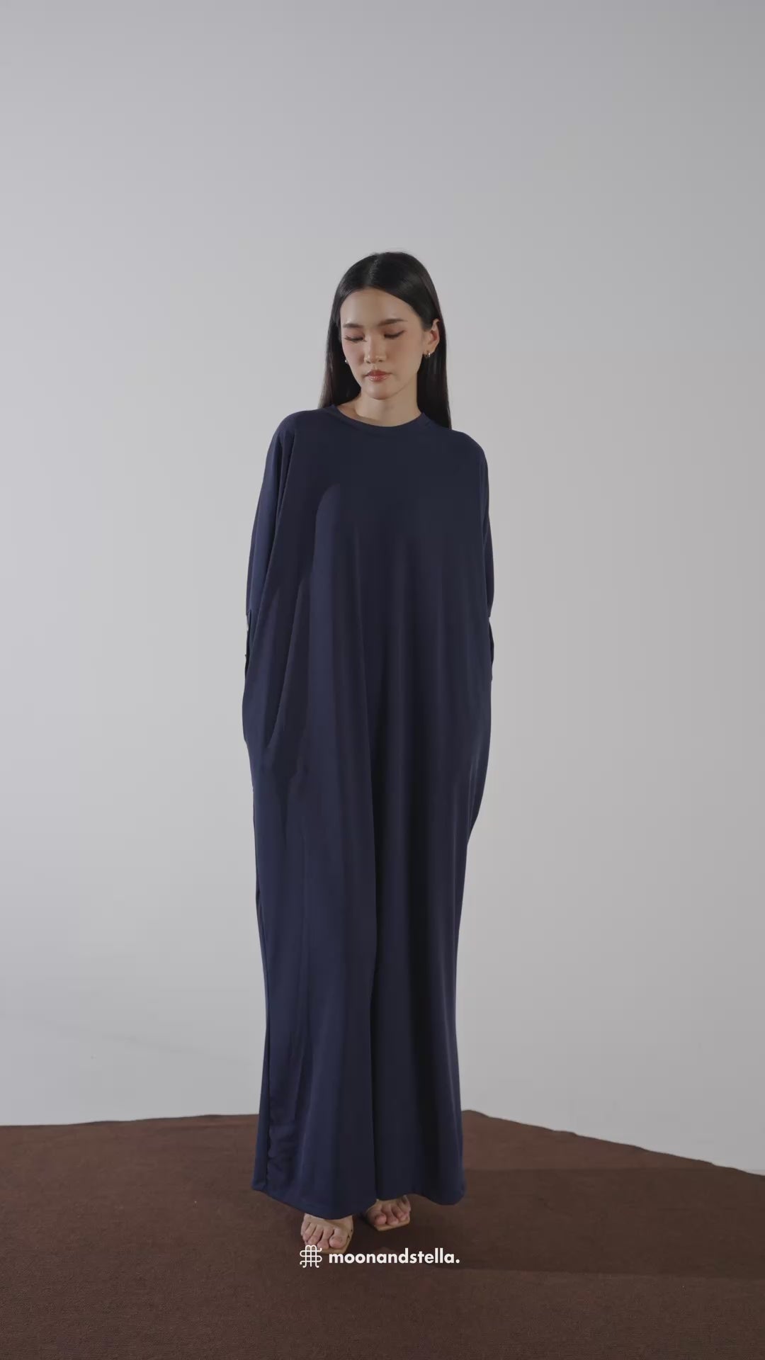 WARDA BLOUSE - DARK BLUE