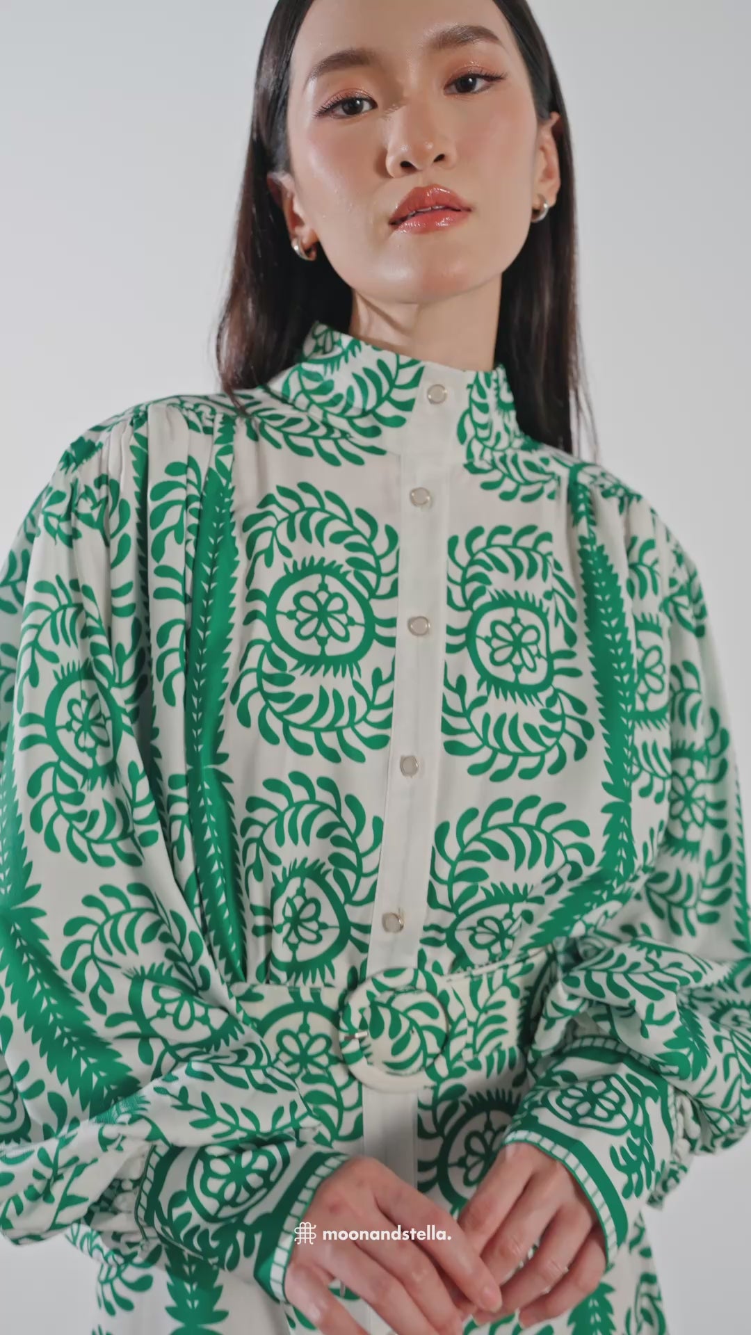 BLANCA DRESS - GREEN