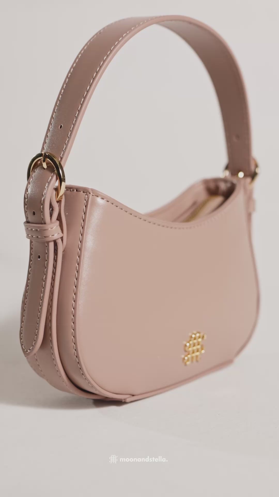 ORBIT BAG SERIES - NUDE PINK