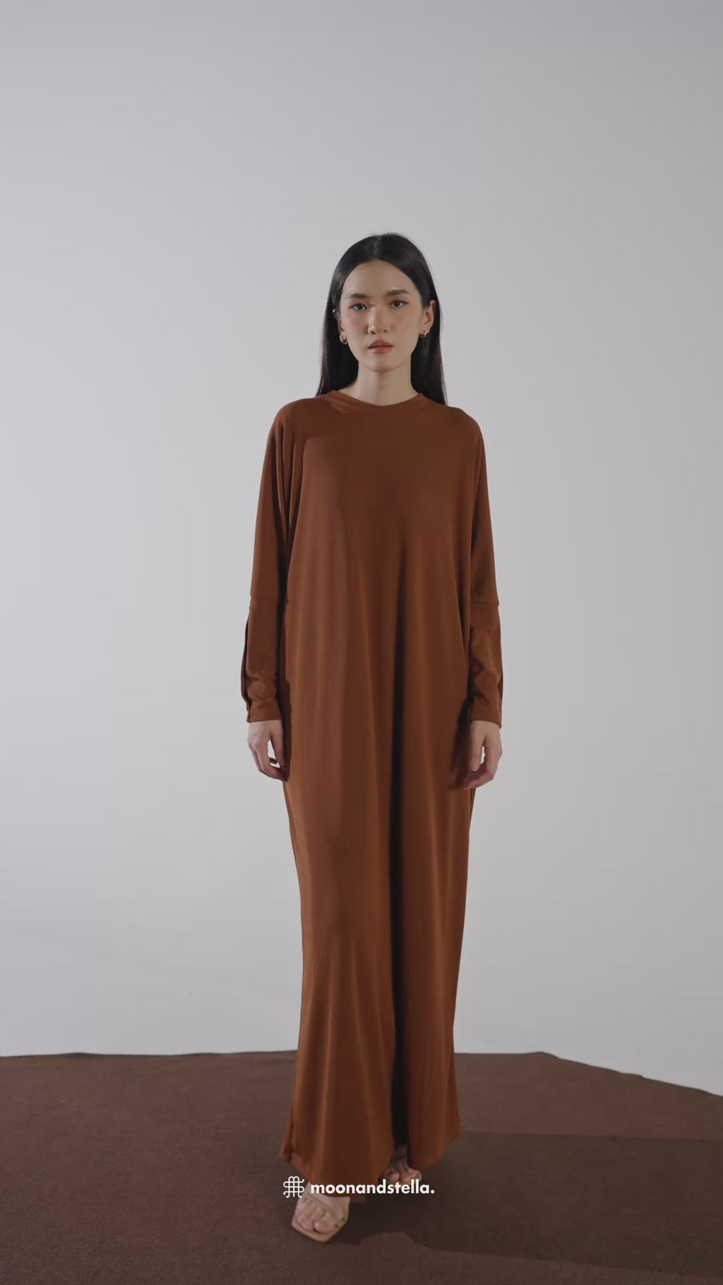WARDA BLOUSE - CARAMEL BROWN