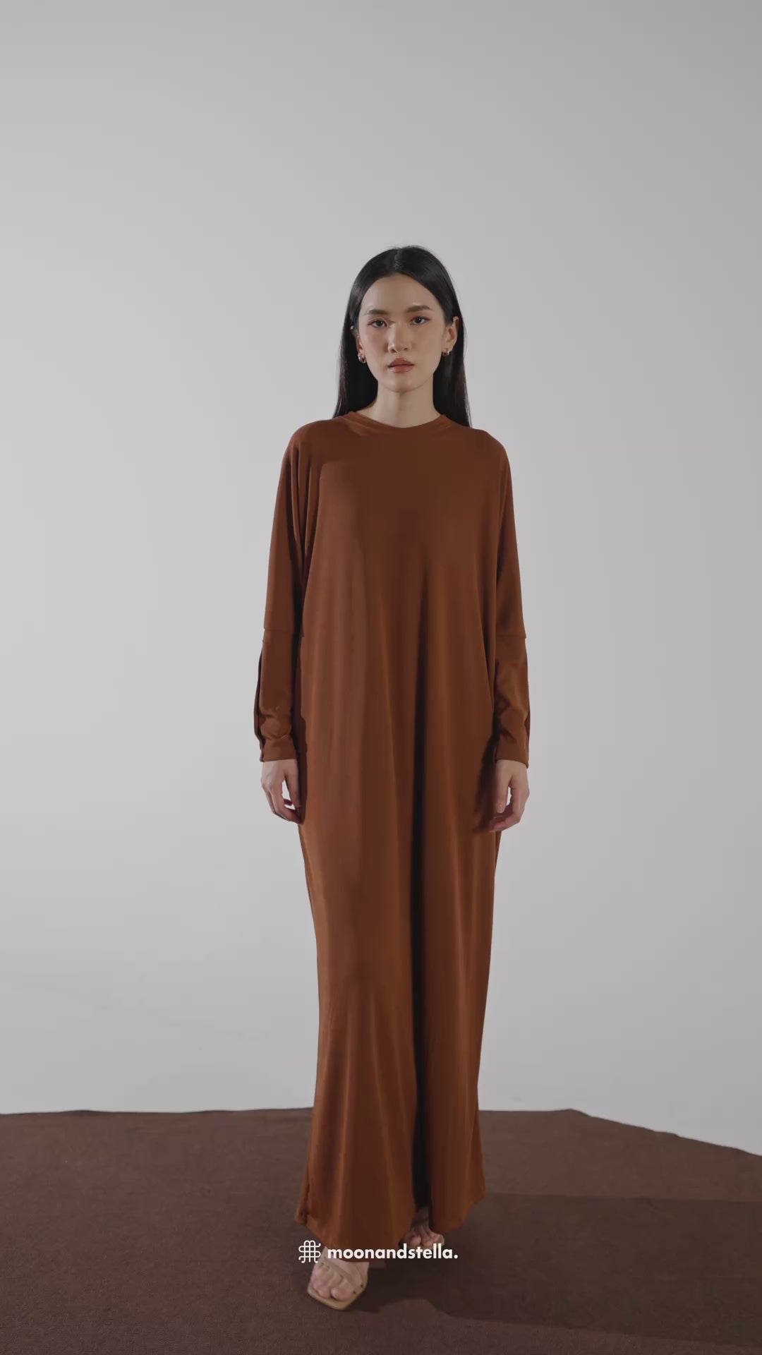 WARDA BLOUSE - CARAMEL BROWN