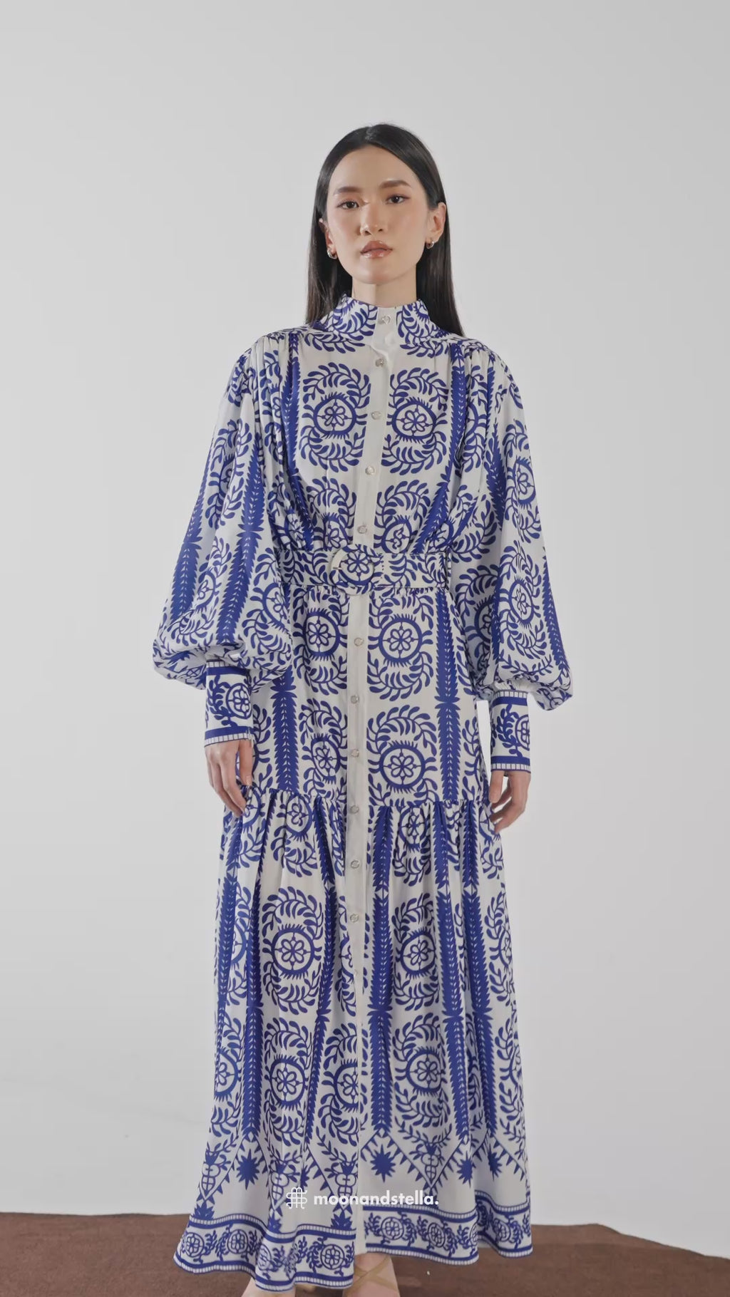 BLANCA DRESS - BLUE