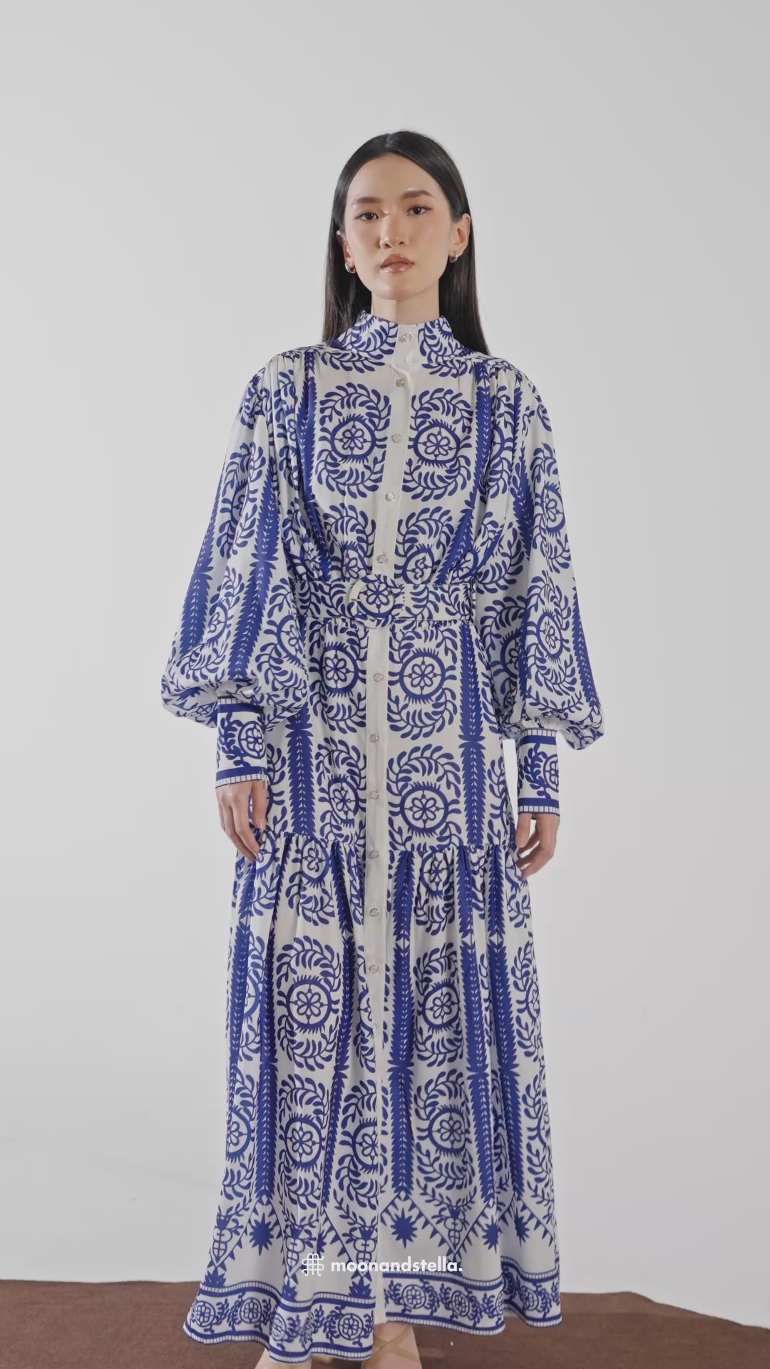 BLANCA DRESS - BLUE