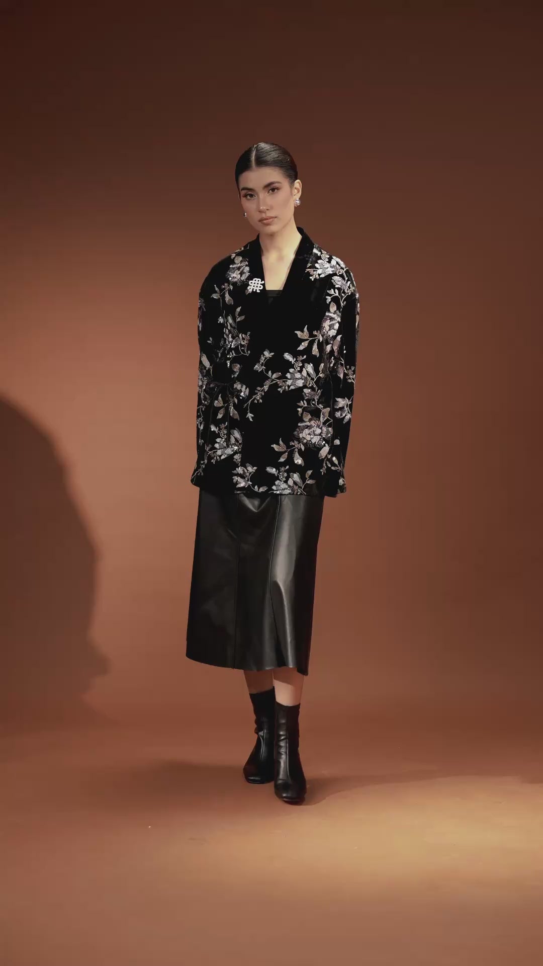 AMBROSE VELVET TOP - WINSLOW